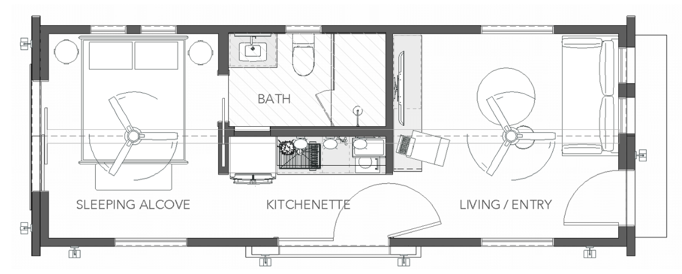 The Alcove floor plan