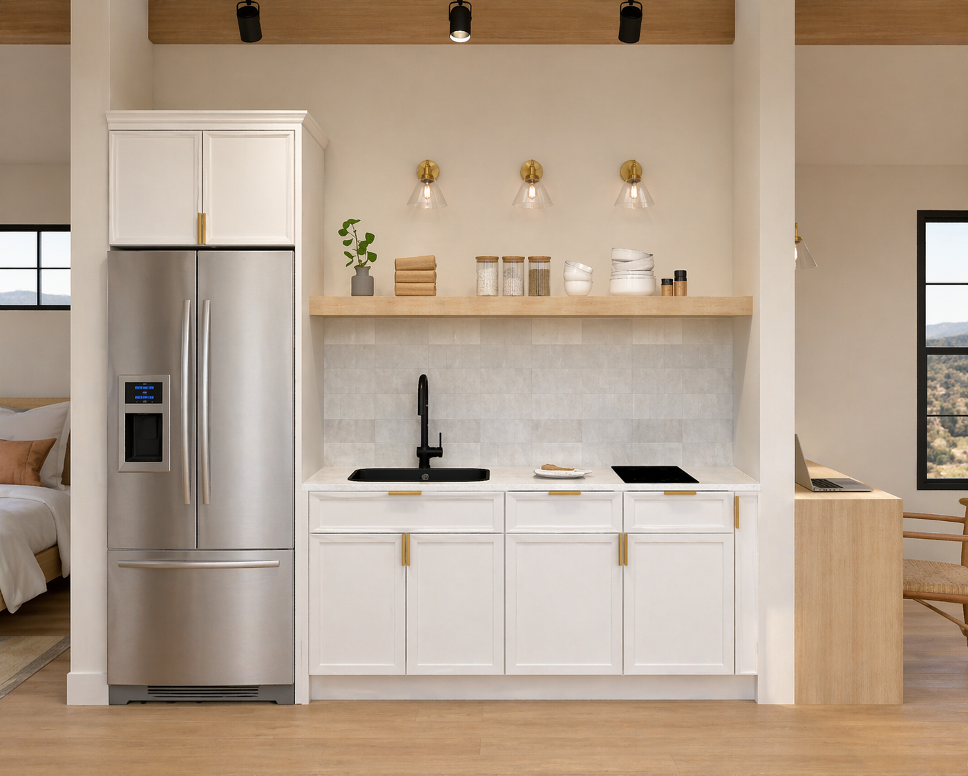 The Alcove — kitchenette